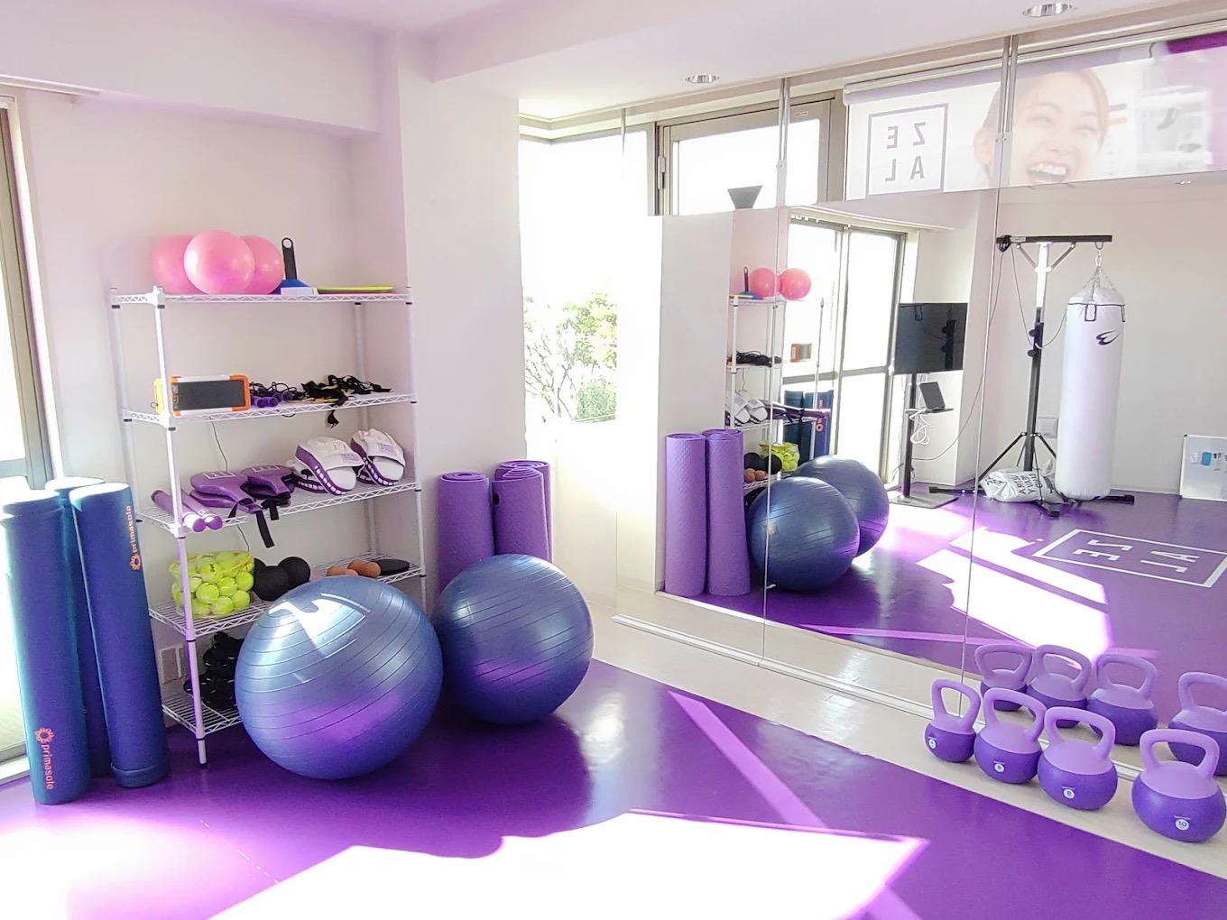 Boxing equipment and training tools at English Fight Tokyo