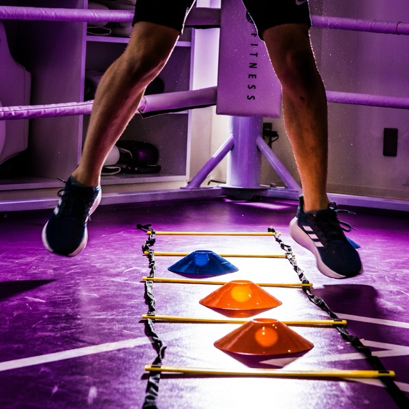 Conditioning drills at English Fight boxing fitness Tokyo